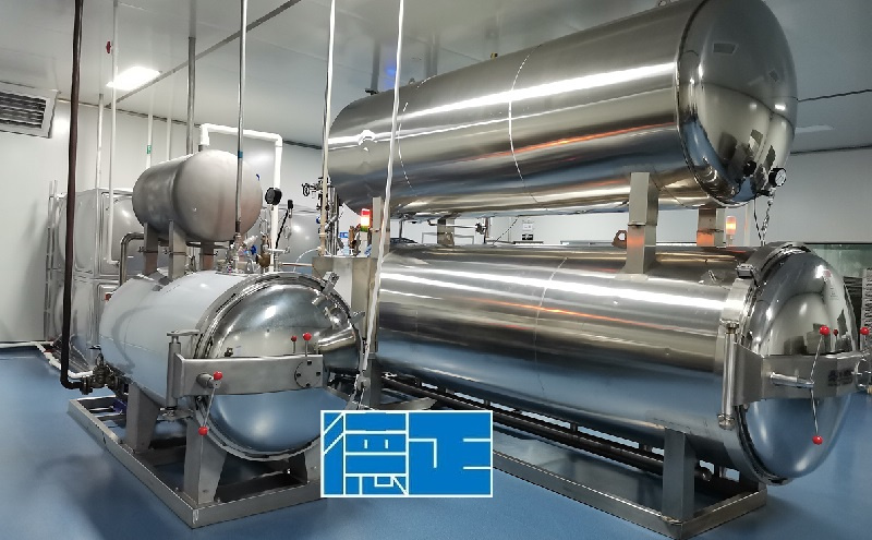 Vent piping system in sterilizers