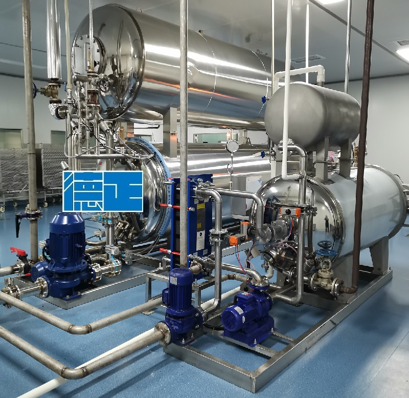 Water pipes for sterilizers