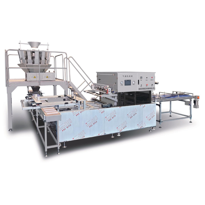 全自動(dòng)一出四氣調(diào)包裝機(jī)
